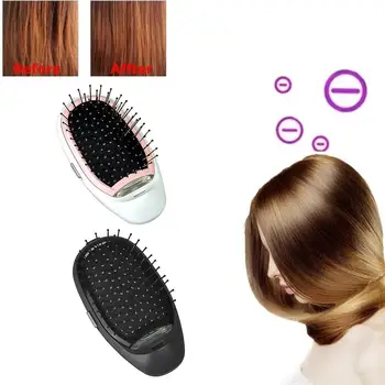

Home Travel Portable Electric Ionic Hairbrush Scalp Massage Comb Hair Care Tool
