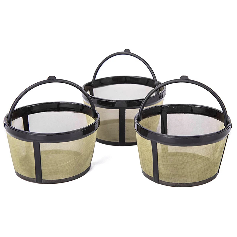 

ABUI-3Pcs Coffee Filter For Mr. COFFEE Coffeemakers Coffee Machine with Handle