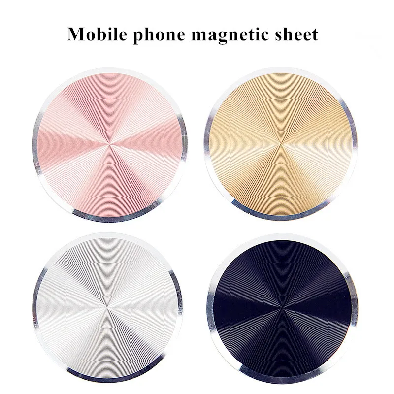 Железные наклейки с металлическим покрытием магнитный автомобильный держатель