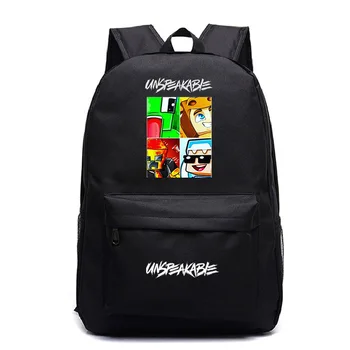 

Funny Cute Unspeakable Printed Students Universal Backpack Casual Fashion Cartoon Waterproof Travel Backpack Schoolbags