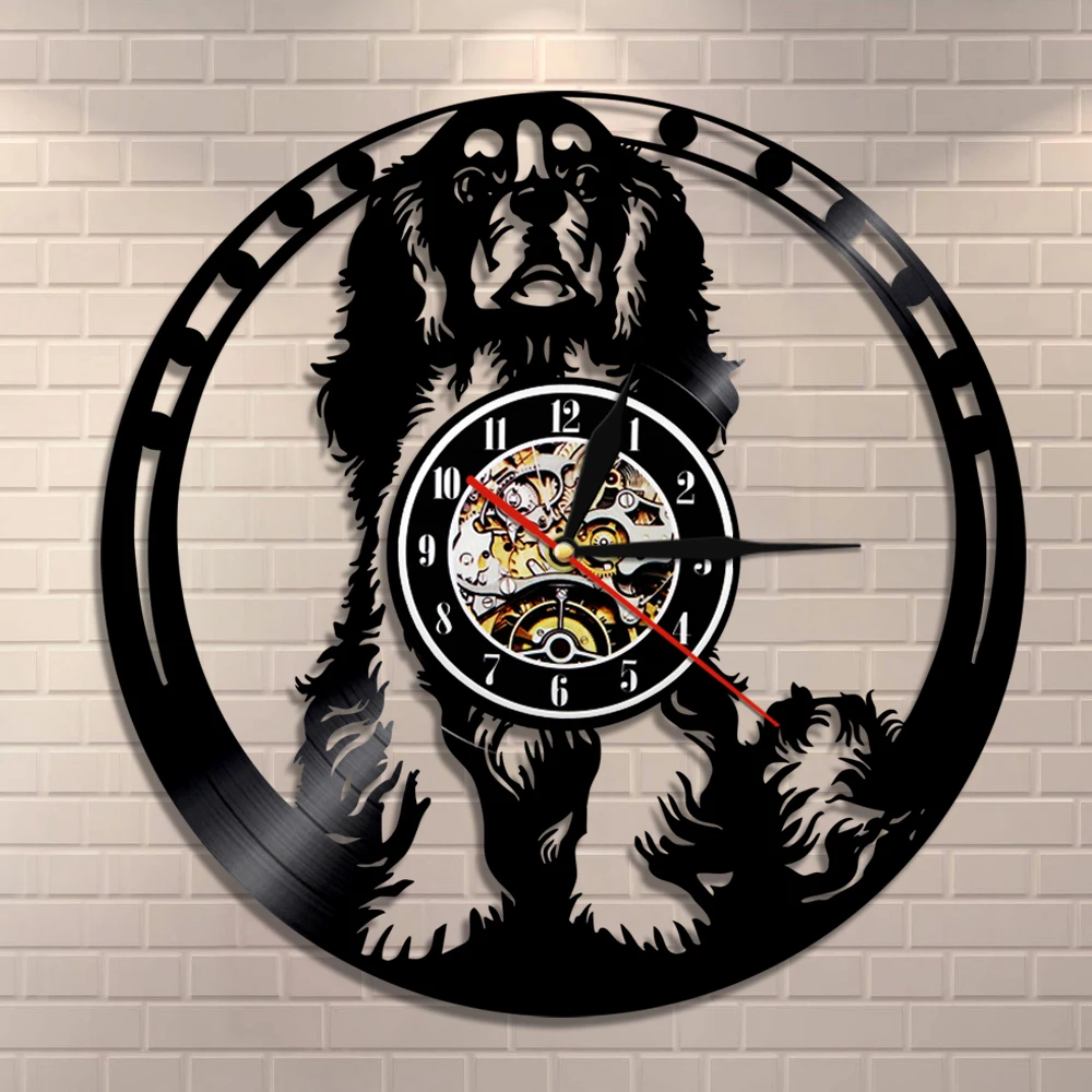 Настенные часы кавалер King Charles Spaniel для собак настенные художественные порода