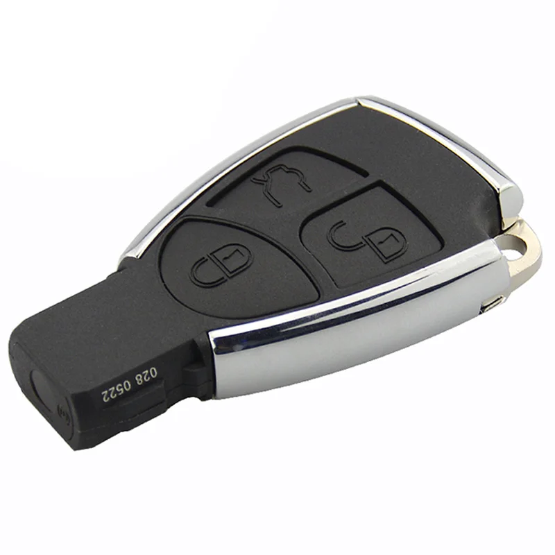 

NEW-New Style Side Modified 3 Button Remote Key Shell Case Fob For Mercedes Benz Mb Cls C E S With Battery Holder