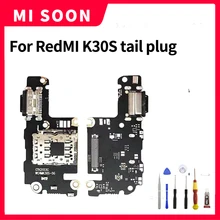 

For Redmi K30S tail plug small board USB charging interface to send cable Microphone Module Flex Cable Connector whit tools