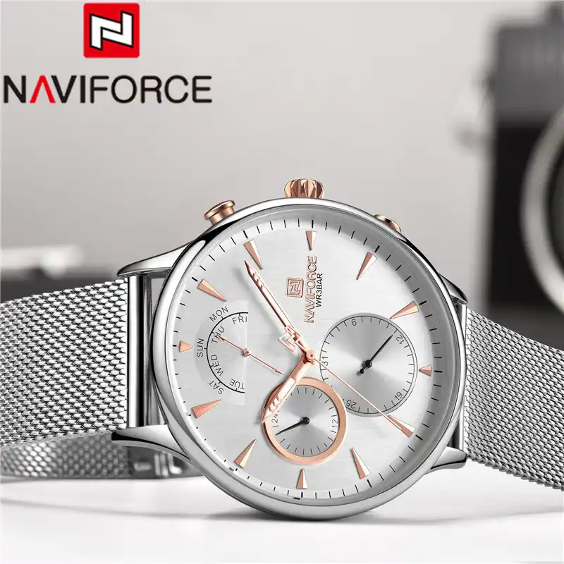 Naviforce watch wr3bar Clearance