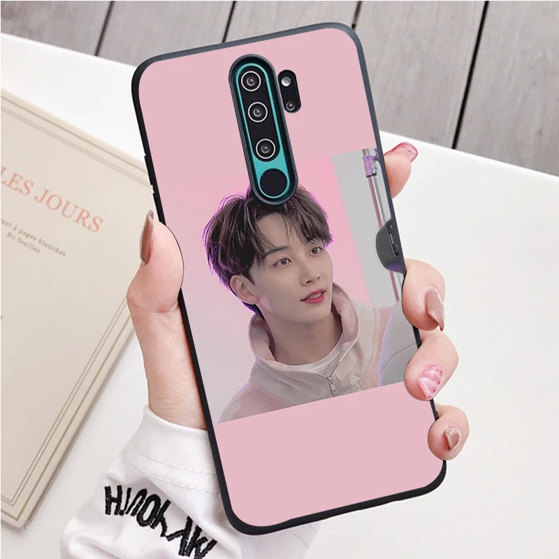 leather case for xiaomi Mười Bảy KPOP Silicone Ốp Lưng Điện Thoại Redmi Note 8 7 Pro S 8T Cho Redmi 9 7A Bao xiaomi leather case cosmos blue