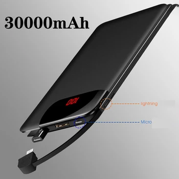 

Waterproof Portable USB Power Bank 10000 MAh for All Smart IPhone Phone Battery Powerbank Fast Charging External Battery