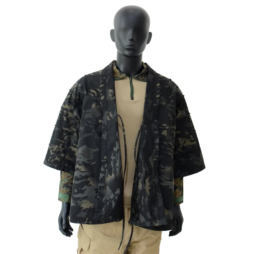ROCOTACTICAL камуфляж стрельба куртка Снайпер Ghillie куртка Тактический Охота Ghillie костюм