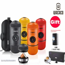 Wacaco Minipresso Кофеварка Ручной пресс капсула и порошок кофемашина ручная Эспрессо Машина Портативный Открытый путешествия кофе