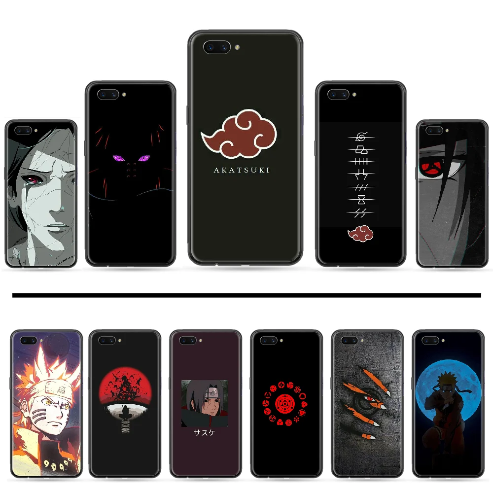 

Naruto Kakashi Anime DIY Luxury Soft black Anime Phone Case For OPPO R9 R11 R15 R17 RENO Realme S PLUS Normal 2z 3 5 C2 pro