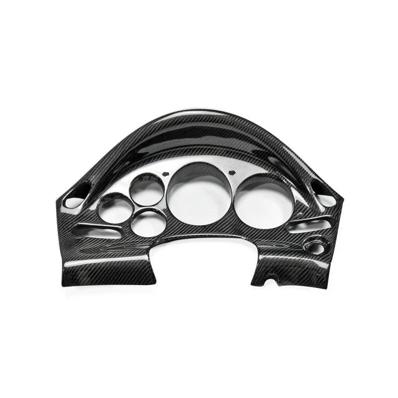 

Car-styling For Mazda RX7 FD3S Carbon Fiber Interior Replacement LHD Dash Cluster Cover Glossy Finish Inner Dial Surround Trim