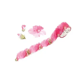 

200 Pcs/set Petals Washi Tape Sticker DIY Decorative Students Masking Tape Supplies Stationery Petal Tape Scrapbooking Tape Y4D4