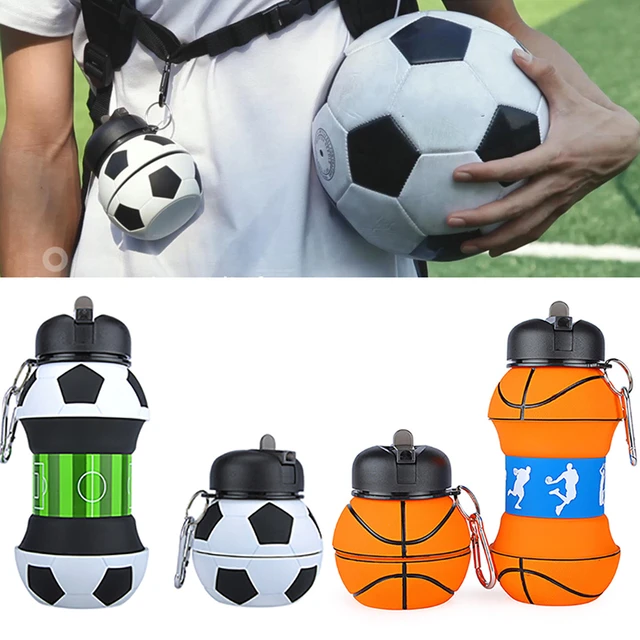 Bouteille d'eau pliable en Silicone pour Sports de plein air, bouilloire  Portable étanche pour voyage, Football, basket-ball, Tennis, Golf, enfants  et adultes - AliExpress