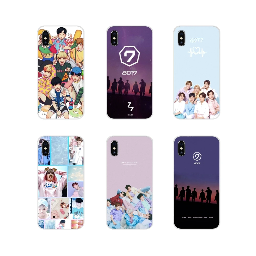 Для Huawei Honor 4C 5C 6X 7 7A 7C 8 9 10 8C 8S 8X 9X 10I 20 Lite Pro Boy Group Kpop GOT7 аксессуары с узором чехлы для