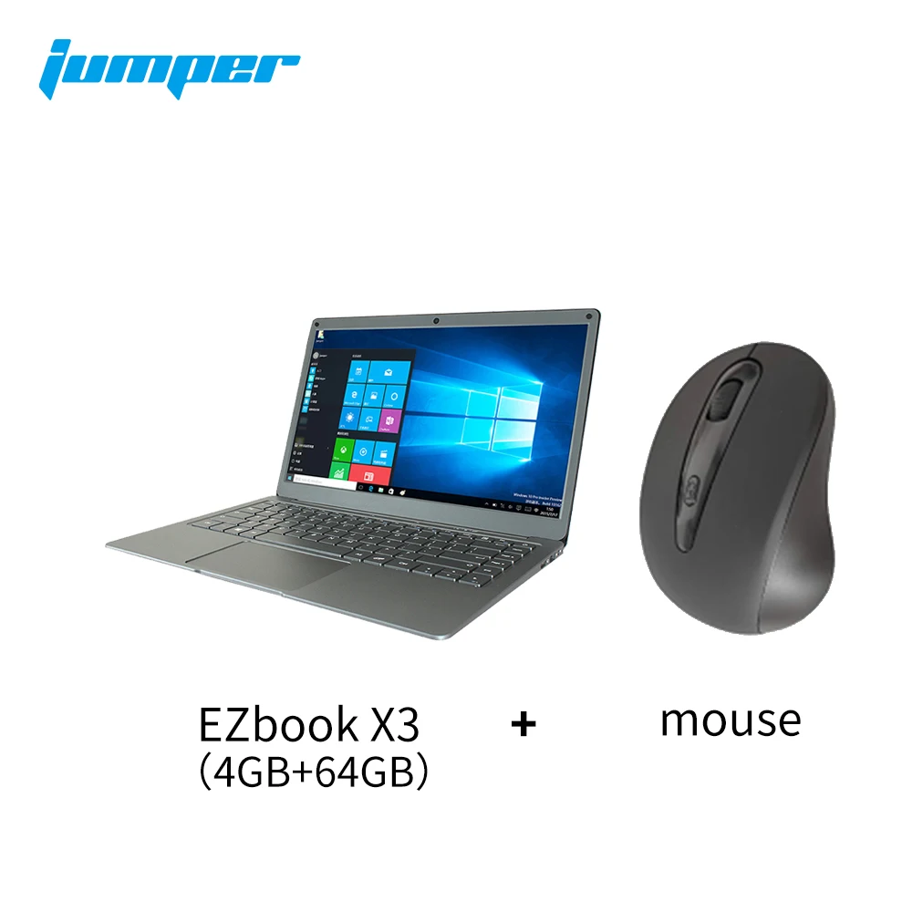 Jumper EZbook X3 4GB 64GB Intel N3350 Notebook  Win 10 Laptop With Office 365 13.3 Inch 1920*1080 IPS Screen Computer asus zenbook ultra slim Ultraslim Laptops