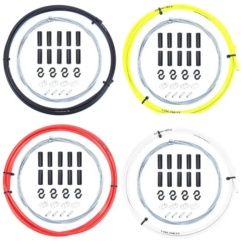 Трансмиссионный тормоз, комплект, Проволочная трубка, Аксессуары для велосипеда, MTB, велосипедный Универсальный тормоз, трансмиссионный кабель, комплект жгутов
