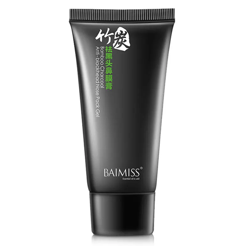 50ml Bamboo Charcoal Blackheads Removal Mask Black Mask Moisturizing Cleansing Shrinking Pores Facial Care