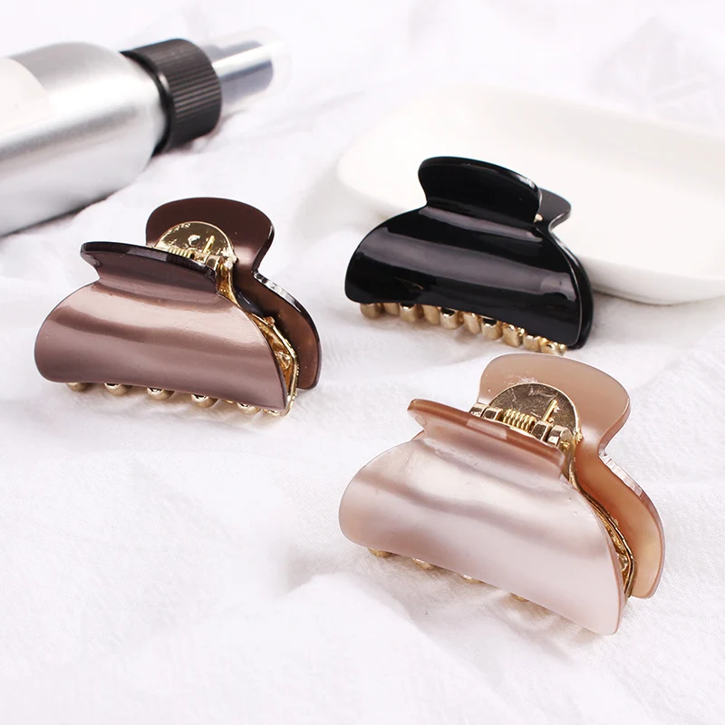 

New Women Vintage Elegant Gold Geometric Hollow Alloy Hair Claws Sweet Hair Clips Hairpins Headband Fashion Hair Accessories