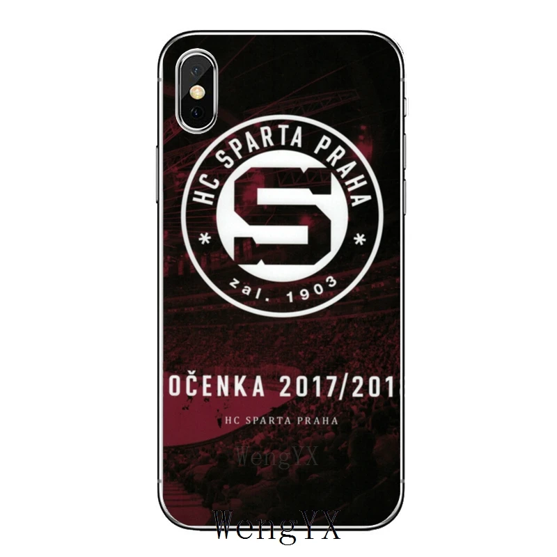 Спарта Прага логотип для iPhone 11 pro XR X XS Max 8 7 6s plus SE 5S 5c iPod Touch 5 6 Чехол - Цвет: Prague-Logo-A-10