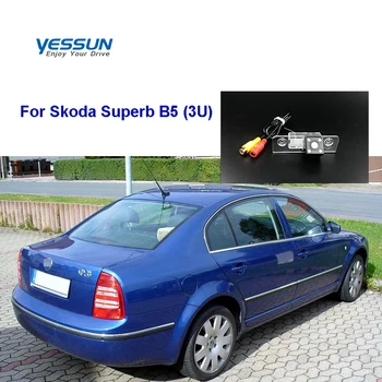 

Yessun HD CCD Night Vision Car Rear View Reverse Backup Camera Waterproof For Skoda Superb B5 (3U)