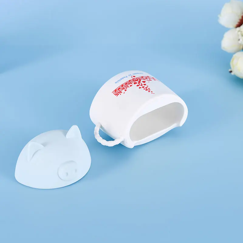 Новая пара свинок стиль 3D чашки беспроводной Bluetooth наушники чехол Защитная