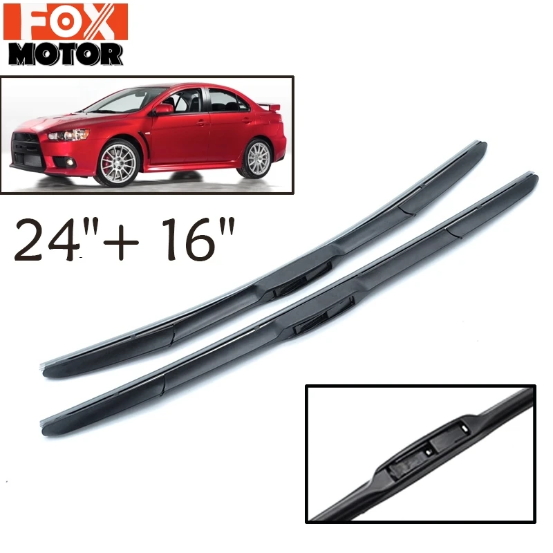 Misima 2" 16" щетки стеклоочистителя для Mitsubishi Lancer 2009 2010 2011 2012 2013 стеклоочиститель переднего стекла