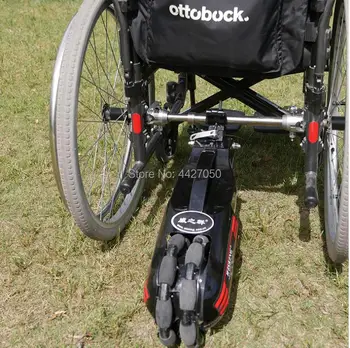 

Manual / sports wheelchair booster electric handbike weight 8kg easy to carry