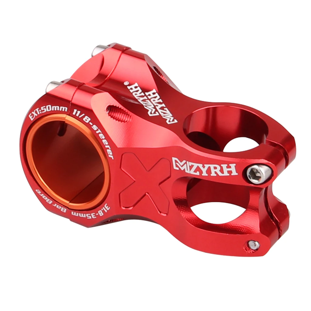 Mountain Bicycle Handlebar Stem Fix Gear MTB Bike Short Stem 31.8/35mm