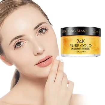 

Gold Nicotinamide Essence Sleeping Facial Mask Whitening Nourishing Mask Moisturizing Nutrition Repair Brighten Up The Skin Gel