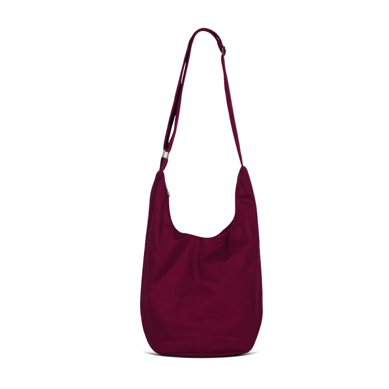 Высококачественная Женская и мужская хлопковая сумка через плечо, сумки через плечо, сумка-хобо, хиппи, богемная сумка для женщин, бесплатный подарок с бахромой - Цвет: B bag deep red