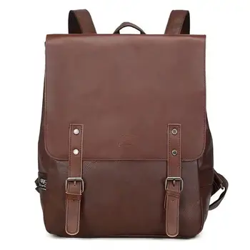 

Hot sale Women fashion backpack male travel backpack mochilas school mens leather business bag large laptop shopping travel bag