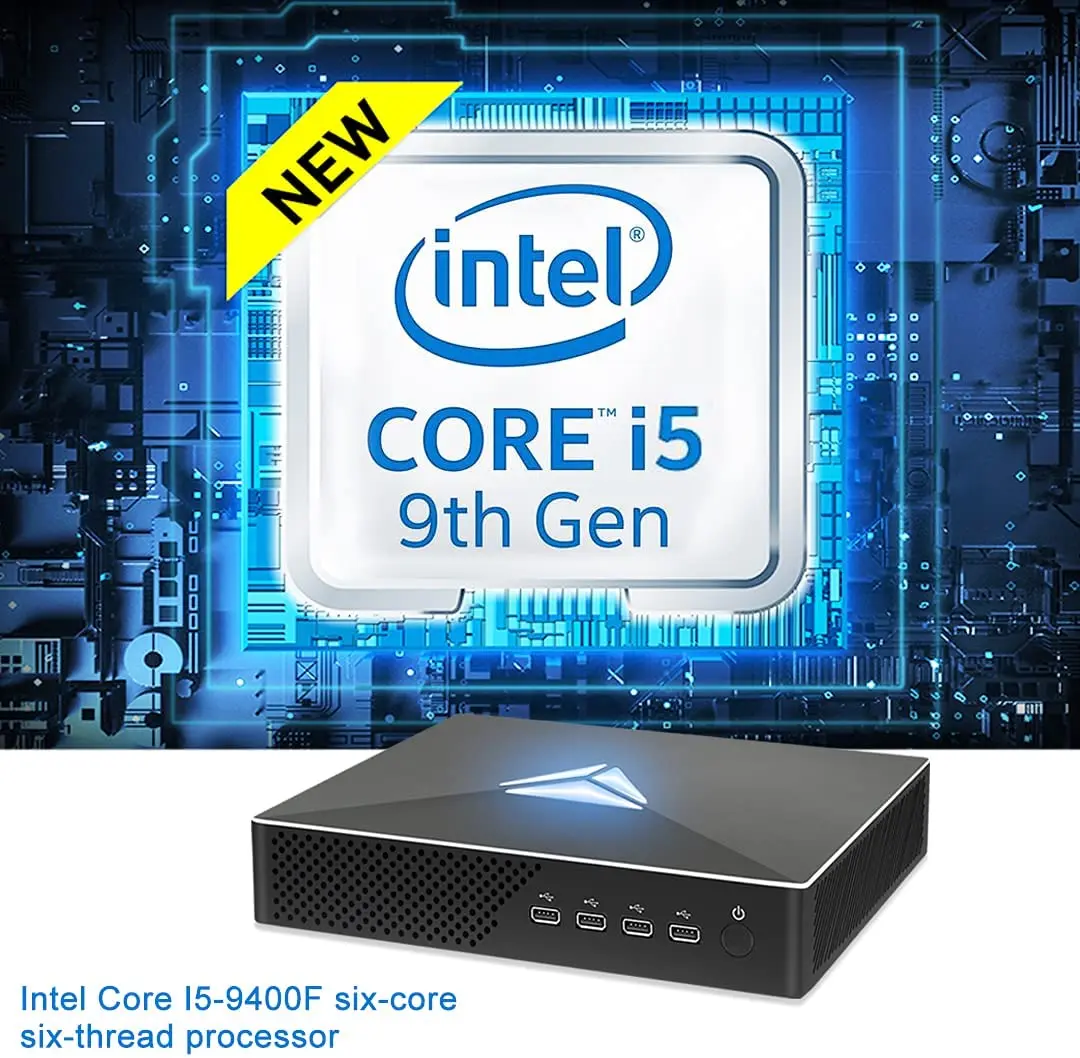 Gaming Desktop PC - Intel Core i5-9400F/I7-9700F/I9 9900T, RTX 2060 6G, 2 DDR4, Mini Computer with Windows 10, M.2 PCIe SSD, 4K DP Description Image.This Product Can Be Found With The Tag Names Cheap Mini PC, Computer Office, High Quality Computer Office, Mini pc