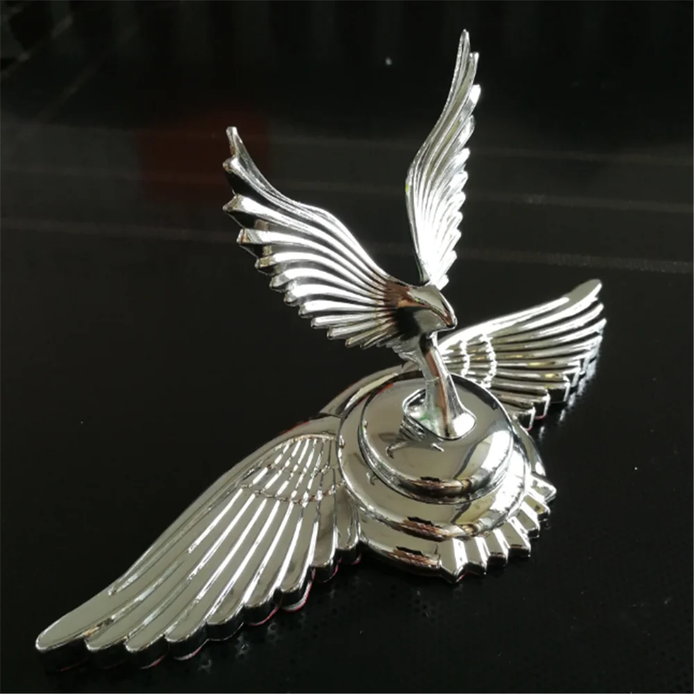 Bird Logo Auto Decor - Eagle Auto Embleem, Zelfklevende Auto Sticker | Sustaine Auto's En Vrachtwagens Hood Ornamenten, Auto Hood Sculpturen, Auto Hood Decoraties, Bird Logo Sculptuur Geschikt Voor