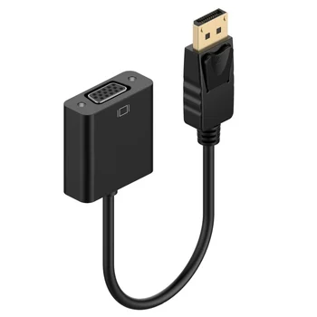 

DP to VGA Adapter Cable Display Port DisplayPort Display To VGA Converter