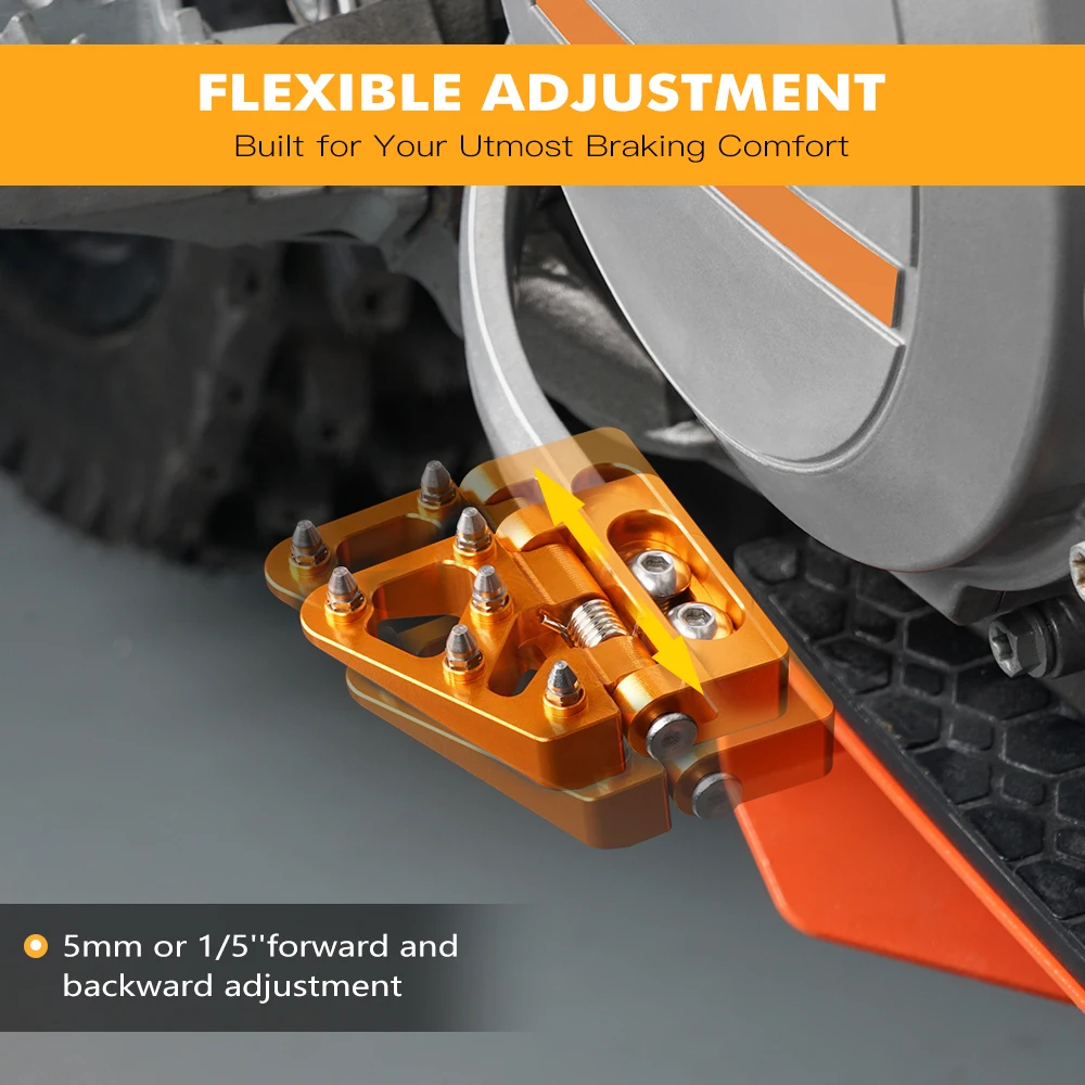 PROCNC CNC Dirt Bike Rear Brake Arm Pedal Shift Lever Shifter