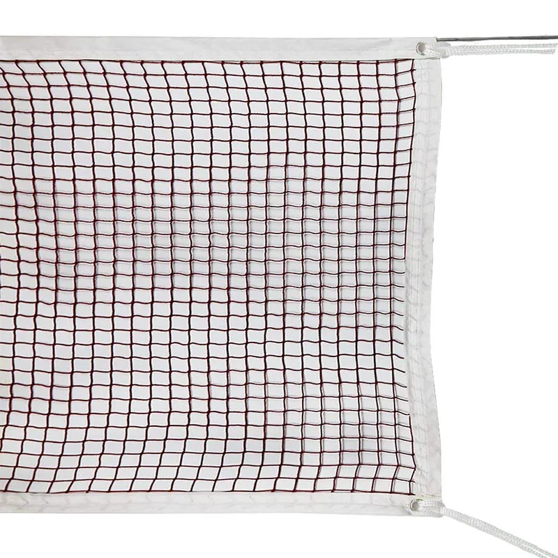 

6.1mX0.75m Professional Sport Training Standard Badminton Net Polypropylene Single Edging Common Type Portable 1.8*1.8cm Mesh