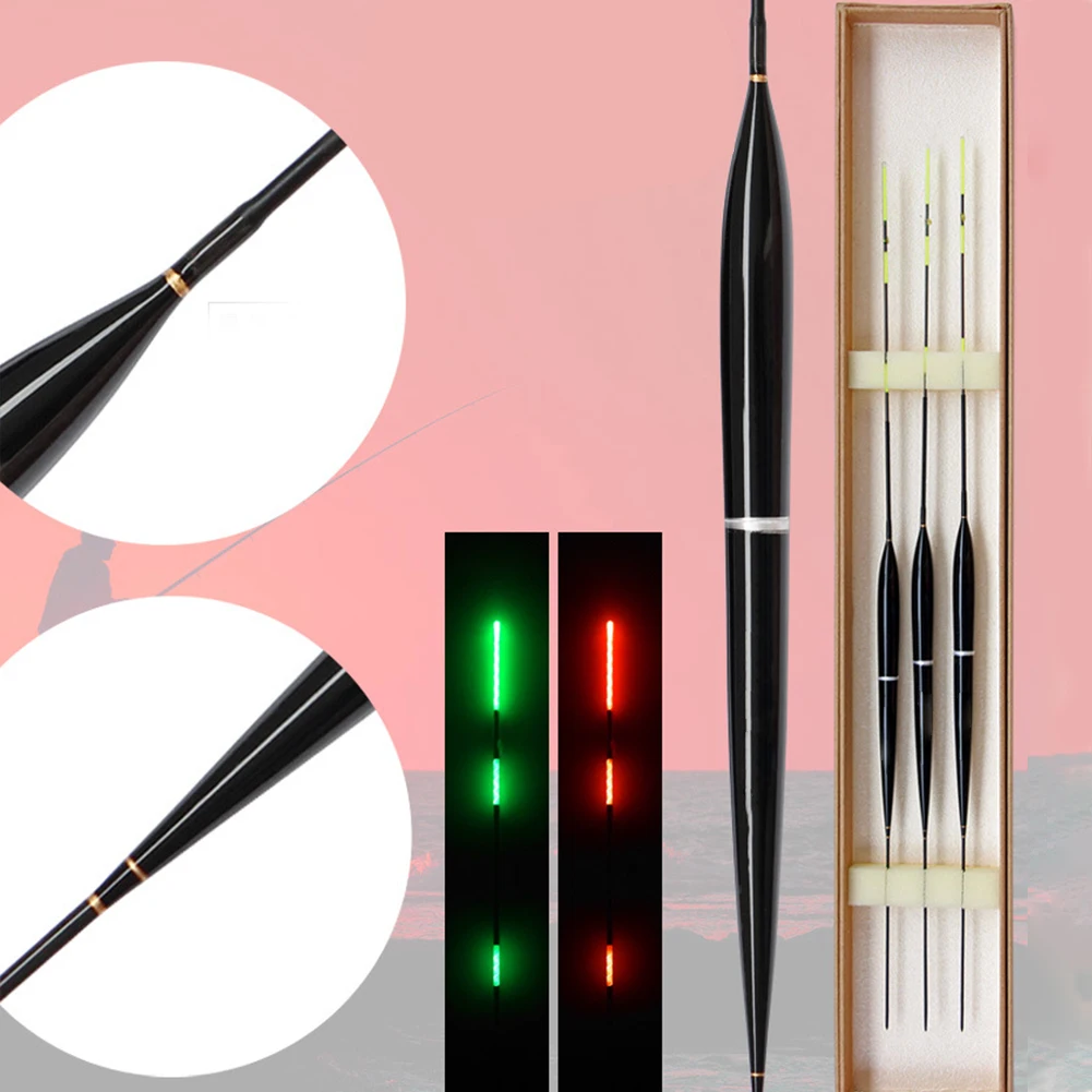 

Night Fishing Float Tackle Color Changing Smart Bite Outdoor Gravity Sensor Automatic High Sensitivity Indicator LED Luminous