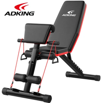 

6 in 1 Multifunctional Supine Board Foldable abdominal machine bodybuilding bench home gym fitness equipment exercise training