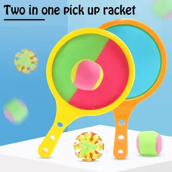

Outdoor Sprots Catch Ball Game Racket Set Toss And Catch Sports Set Children Toys For Outdoors Beach For 3-8 Years Old Boy