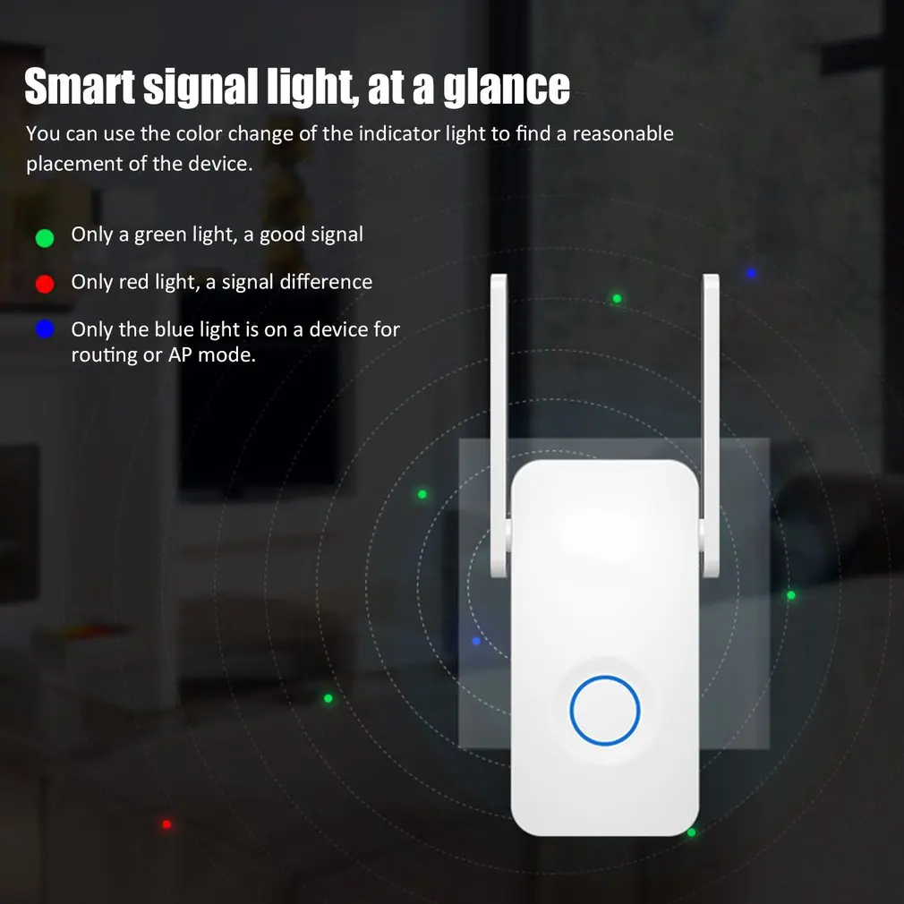 1200 Мбит/с WiFi ретранслятор двухдиапазонный WiFi усилитель сигнала беспроводной маршрутизатор длинный WiFi расширитель диапазона маршрутизатор CF-WR752AC-V2