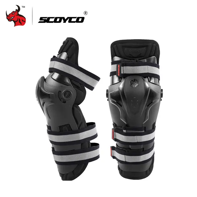 US $34.70 SCOYCO Motorcycle Riding Knee Pads Motocross OffRoad Racing Knee Protector Guard Outdoor Sports Pr
