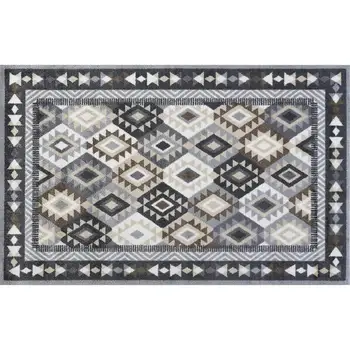 

Wash + dry Decor 110/175 - Tappeto, in nylon, colore: Grigio
