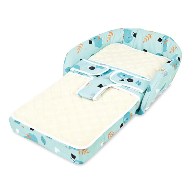 Складная детская кровать, переноска для путешествий, функции как сумка для подгузников и пеленальная станция, детская сумка, переноска для