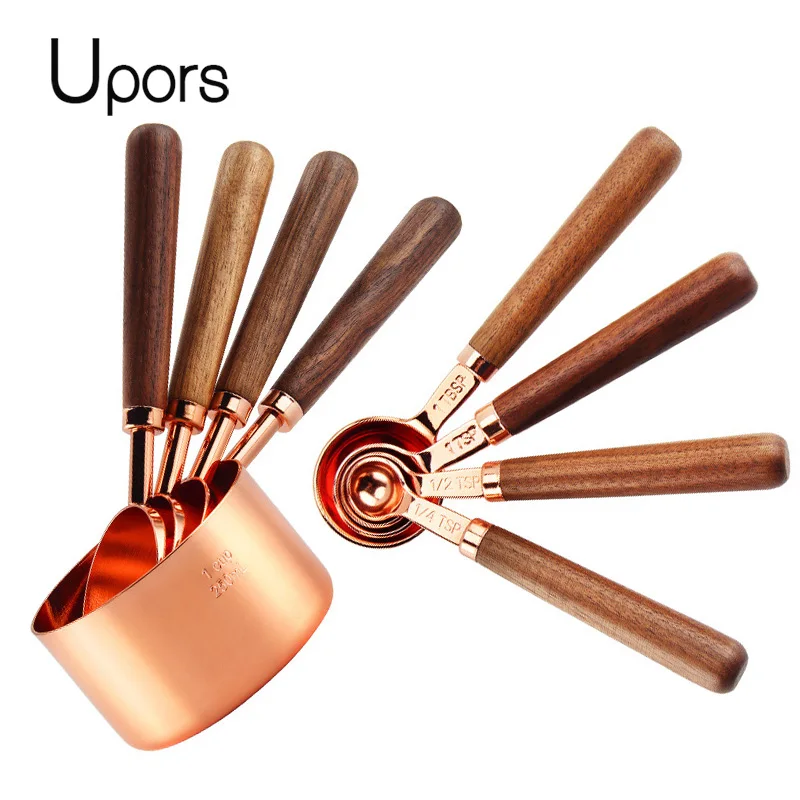 Measuring Cup Rose Gold | Copper Measuring Spoon | Copper Measuring