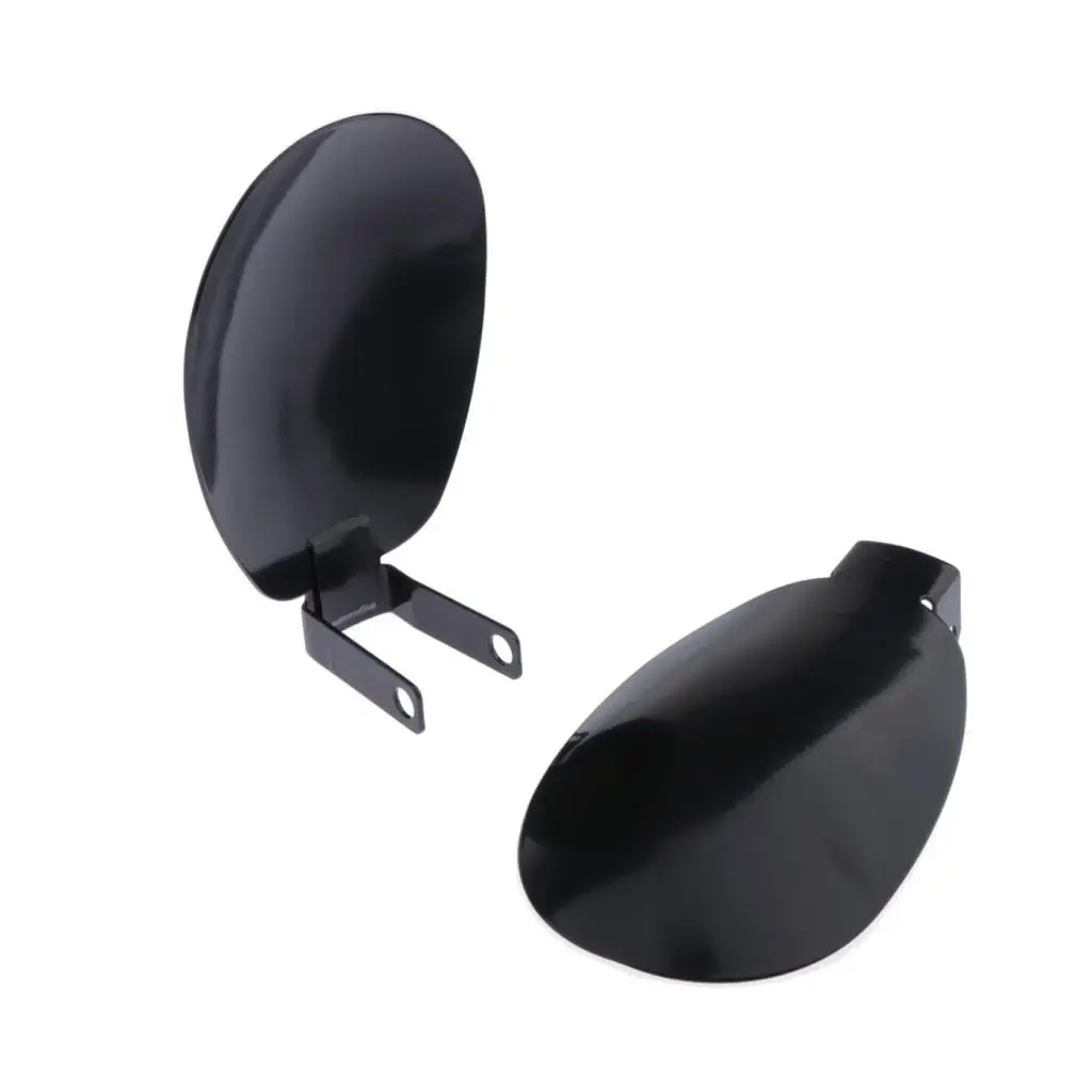 MagiDeal круглые рукавицы лобовое стекло для Harley Baggers Sportster 883 1200