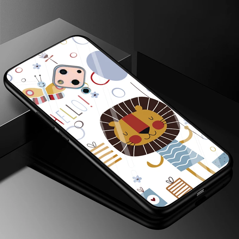 27 ДЛЯ Vivo V17 чехол из закаленного стекла жесткий чехол для телефона s для Vivo V17 силиконовый бампер Coque для Vivo V 17 V1945A 6,38'' - Цвет: 27
