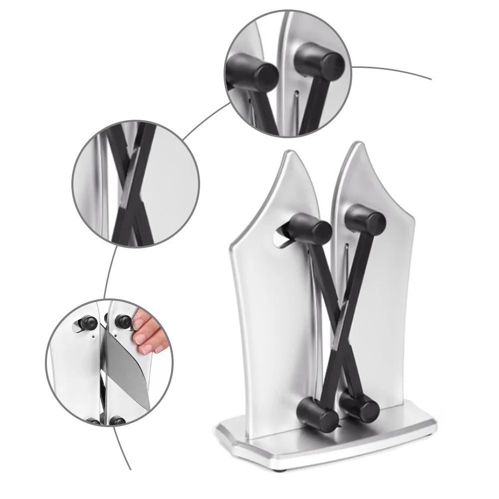 Точилка для кухонных ножей ручная точилка Алмазная острые края Кухонные ножи