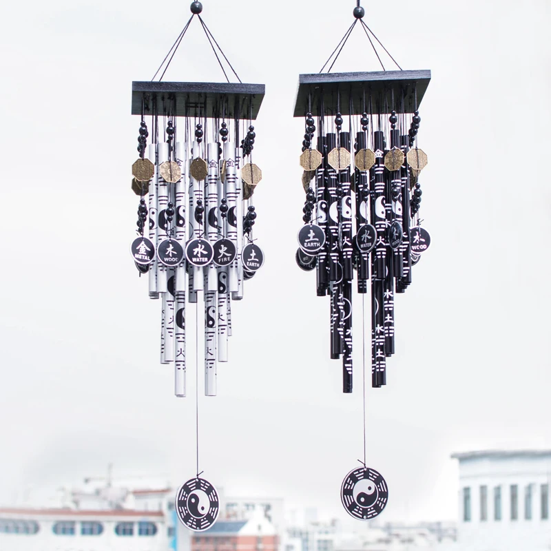 

Metal Tube Chime 10 Copper Bell Wind Chimes Pendant Eight-Tube Tube Chime Gift Girls Decor Room Home Ornaments Accessories