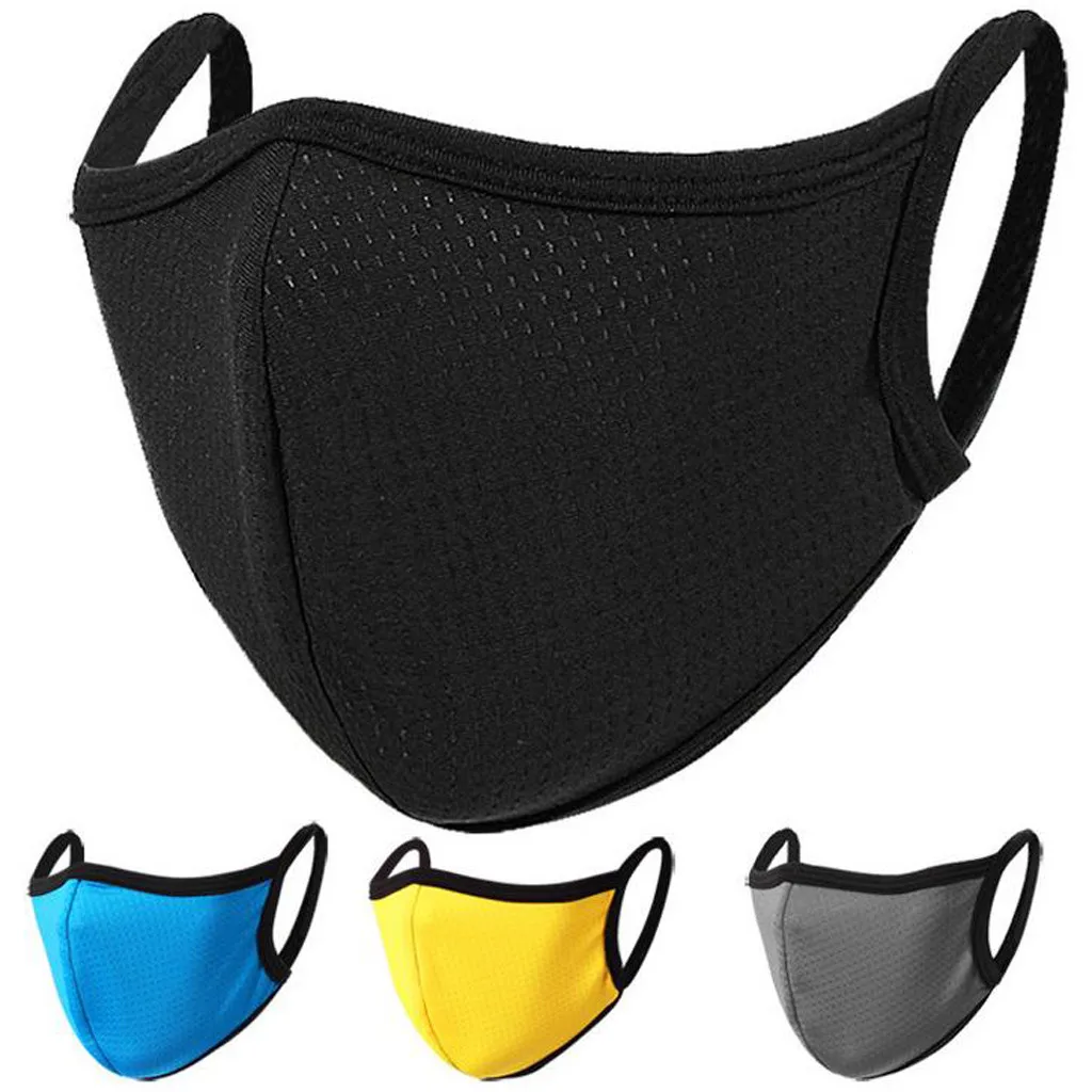 Face mask men women washable reusable breathable masks windbreak seamless riding quick-drying dustproof keep mask