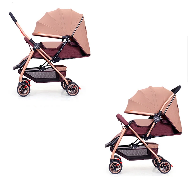  baby stroller two way baby stroller folding portable trolley umberlla mini lightweight stollers