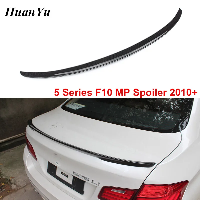Задний спойлер из углеродного волокна P Style F10 F18 для BMW 5 серии багажник губа Ducktail